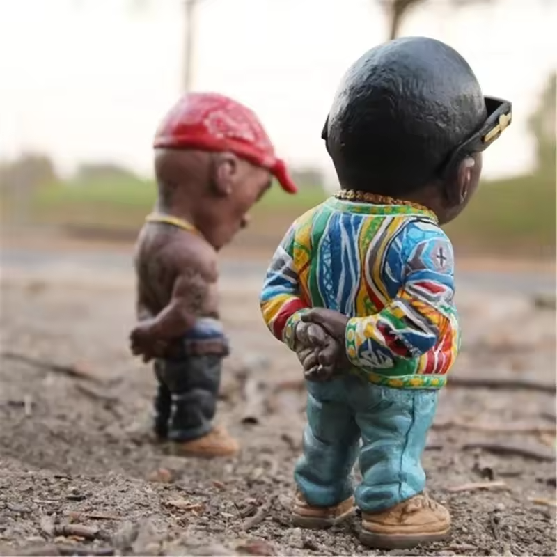 THE HOMIE GNOMIES™

Gangster Rap Legends - Now in Gnome Form || Desk Ornaments | Garden Figures